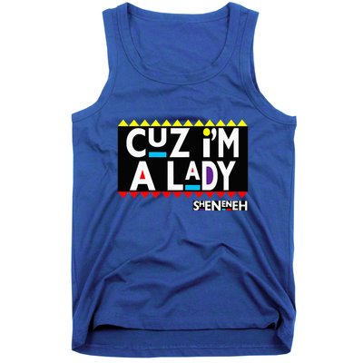 Im A Lady 90s Black Sitcom Lover Urban Clothing Tank Top