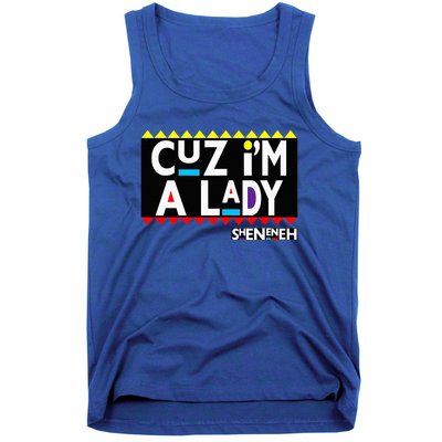 Im A Lady 90s Black Sitcom Lover Urban Clothing Tank Top