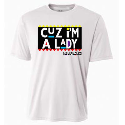 Im A Lady 90s Black Sitcom Lover Urban Clothing Cooling Performance Crew T-Shirt