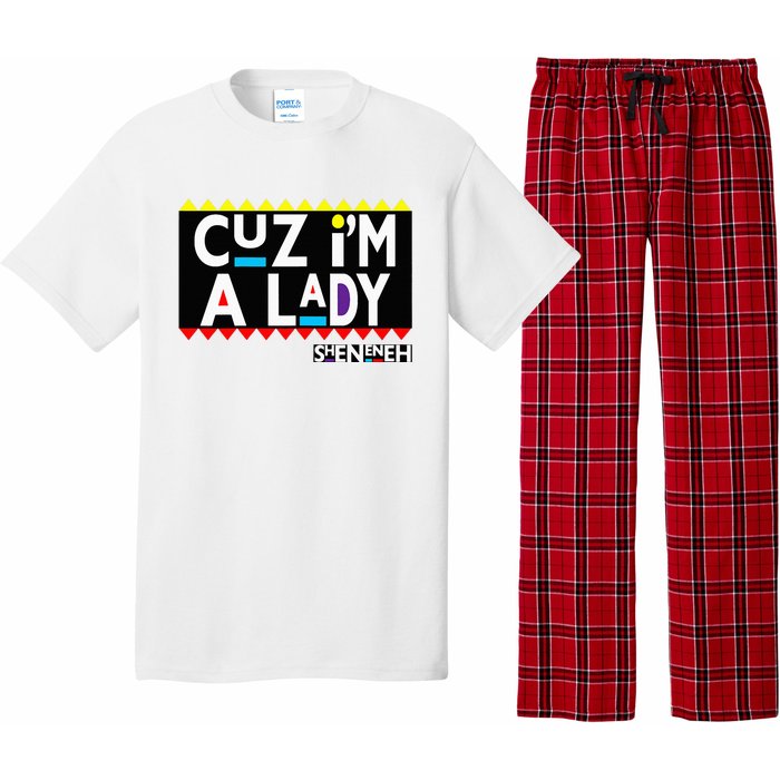 Im A Lady 90s Black Sitcom Lover Urban Clothing Pajama Set