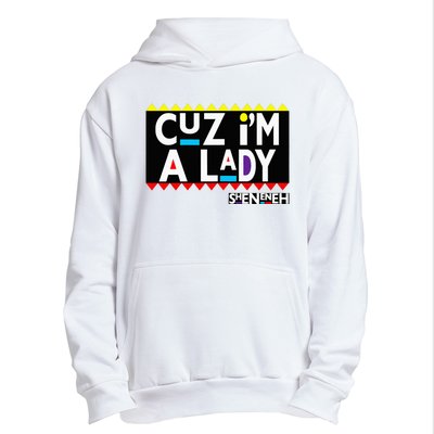 Im A Lady 90s Black Sitcom Lover Urban Clothing Urban Pullover Hoodie