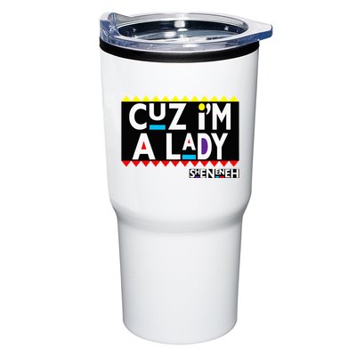Im A Lady 90s Black Sitcom Lover Urban Clothing Tumbler