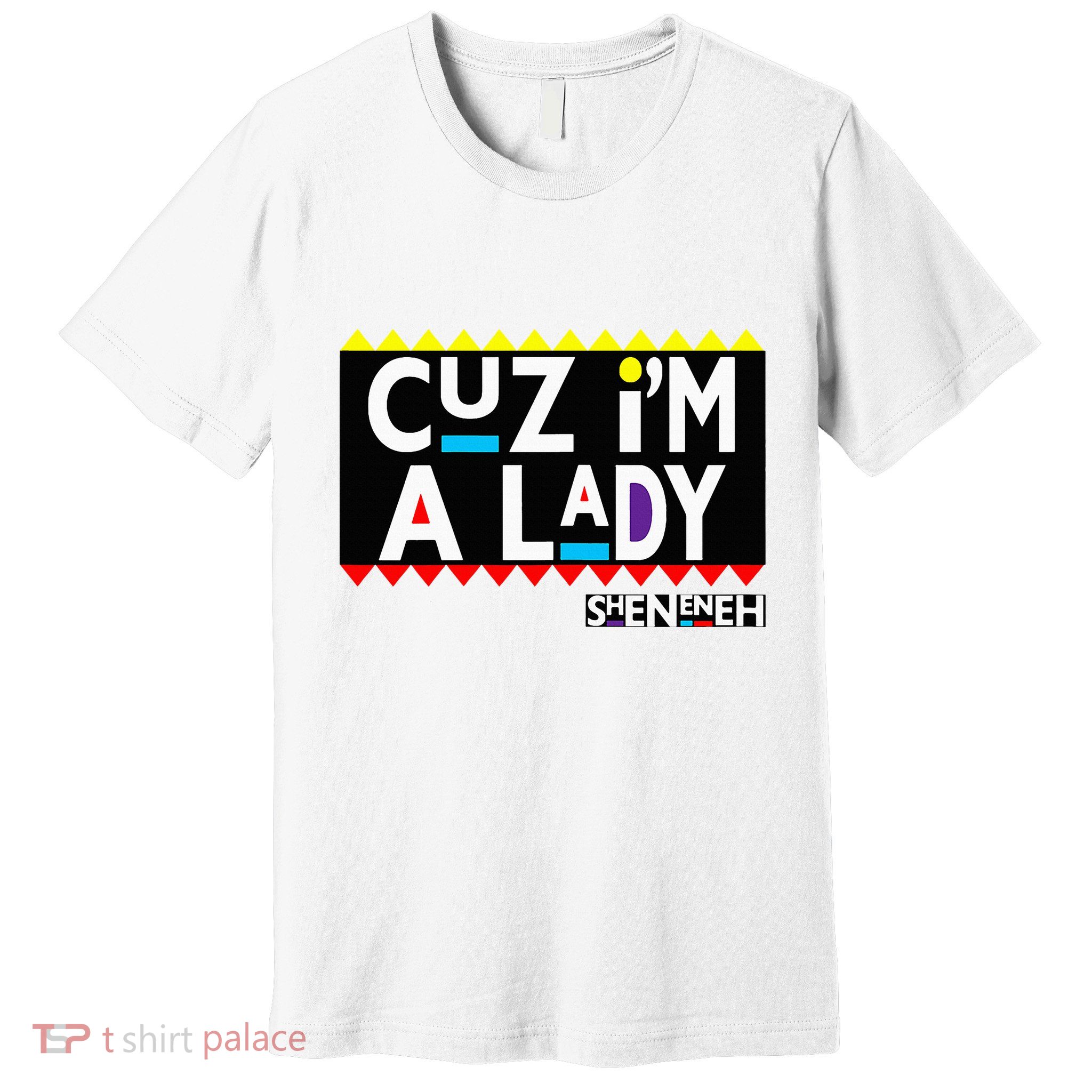 Im A Lady 90s Black Sitcom Lover Urban Clothing Premium T-Shirt