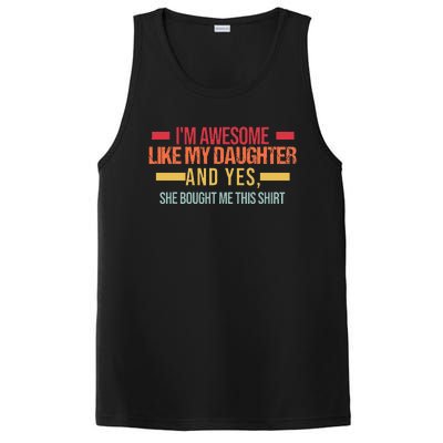 Im Awesome Like My Daughter Dad & Daughter PosiCharge Competitor Tank