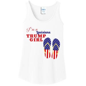 Im A Louisiana Trump Girl 2024 Ladies Essential Tank