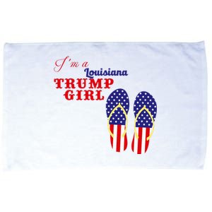 Im A Louisiana Trump Girl 2024 Microfiber Hand Towel