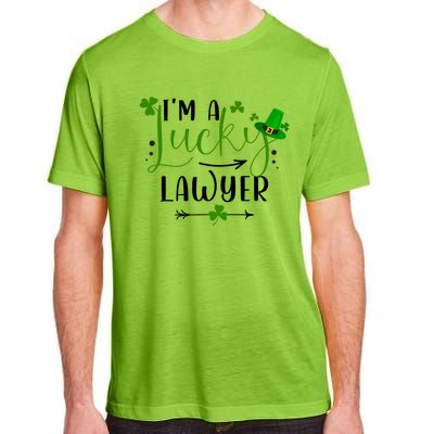 I'm A Lucky Lawyer Funny Matching Family St Patricks Day Funny Gift Adult ChromaSoft Performance T-Shirt