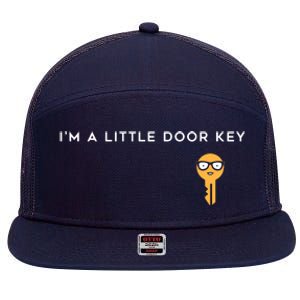 I'm A Little Door Key 7 Panel Mesh Trucker Snapback Hat