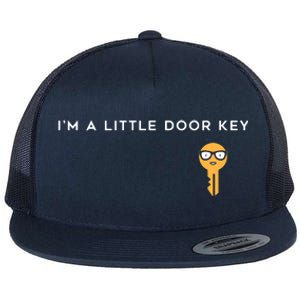 I'm A Little Door Key Flat Bill Trucker Hat