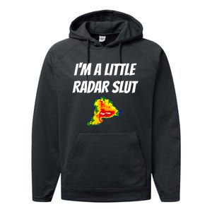 I’M A Little Radar Slut Performance Fleece Hoodie