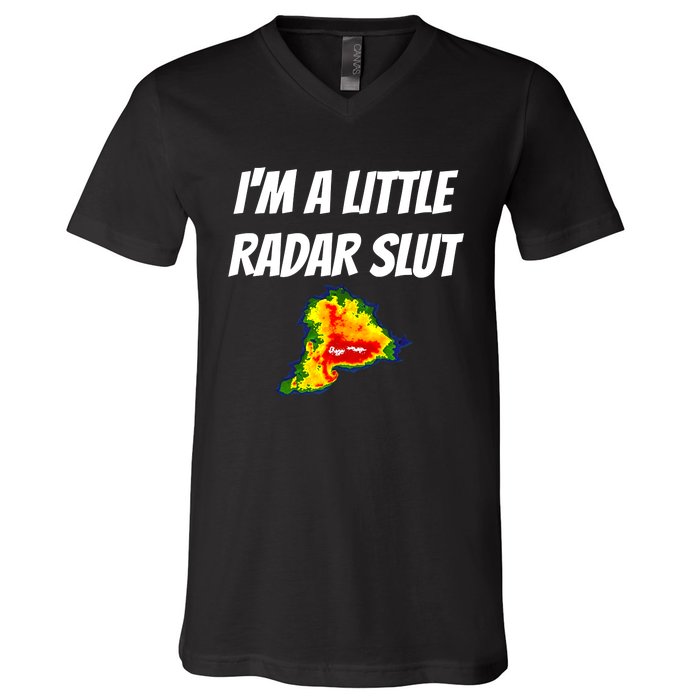 I’M A Little Radar Slut V-Neck T-Shirt