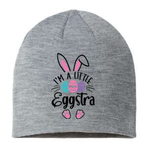 I’m A Little Eggstra Happy Easter Day Sustainable Beanie