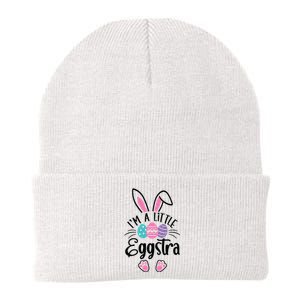 I’m A Little Eggstra Happy Easter Day Knit Cap Winter Beanie