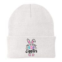 I’m A Little Eggstra Happy Easter Day Knit Cap Winter Beanie