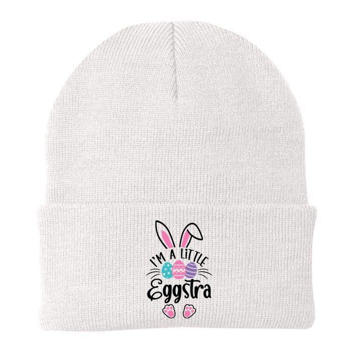 I’m A Little Eggstra Happy Easter Day Knit Cap Winter Beanie