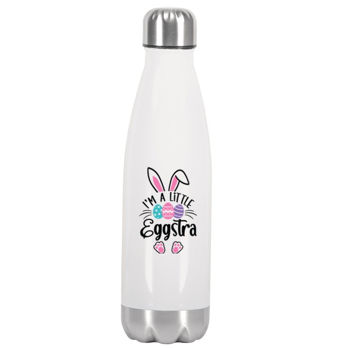 I’m A Little Eggstra Happy Easter Day Stainless Steel Insulated Water Bottle