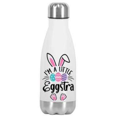 I’m A Little Eggstra Happy Easter Day Stainless Steel Insulated Water Bottle