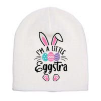 I’m A Little Eggstra Happy Easter Day Short Acrylic Beanie