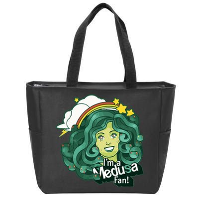 Im A Medusa Fan Zip Tote Bag