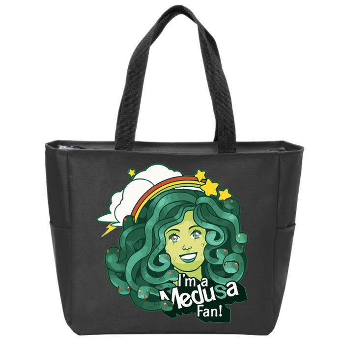 Im A Medusa Fan Zip Tote Bag