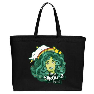 Im A Medusa Fan Cotton Canvas Jumbo Tote