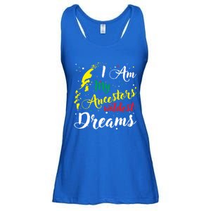 I Am My Ancestors Wildest Dreams Gift Black History Month Funny Gift Ladies Essential Flowy Tank