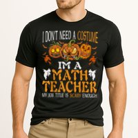 I’m A Math Teacher My Job Title Is Scary Enough Halloween Cooling Performance Crew T-Shirt