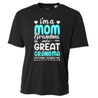 I'm A Mom Grandma And A Great Grandma mother Cooling Performance Crew T-Shirt