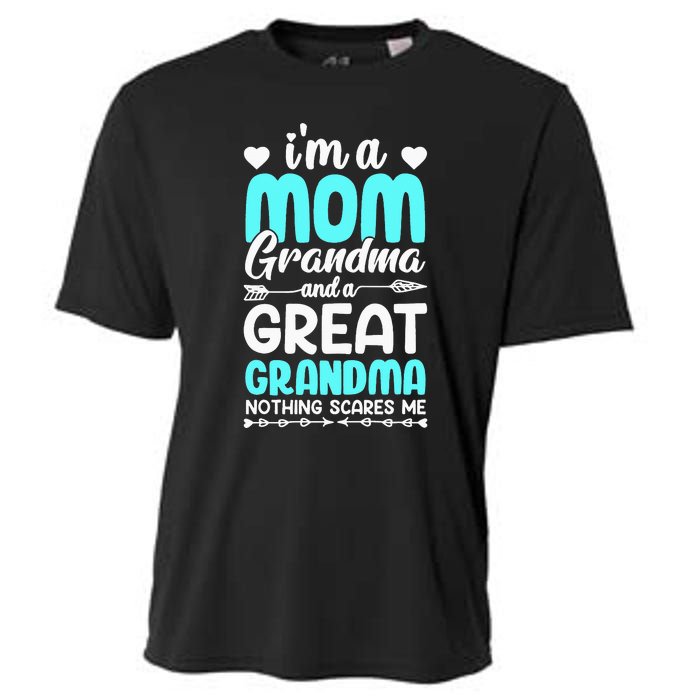 I'm A Mom Grandma And A Great Grandma mother Cooling Performance Crew T-Shirt