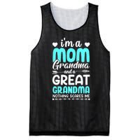 I'm A Mom Grandma And A Great Grandma mother Mesh Reversible Basketball Jersey Tank