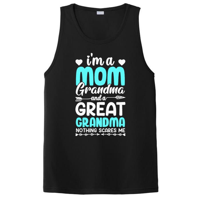 I'm A Mom Grandma And A Great Grandma mother PosiCharge Competitor Tank