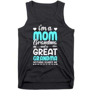 I'm A Mom Grandma And A Great Grandma mother Tank Top