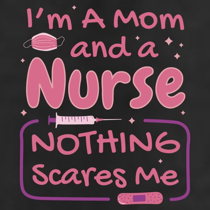 I'm A Mom And A Nurse Nothing Scares Me Funny 11oz C Handle Ceramic Mug