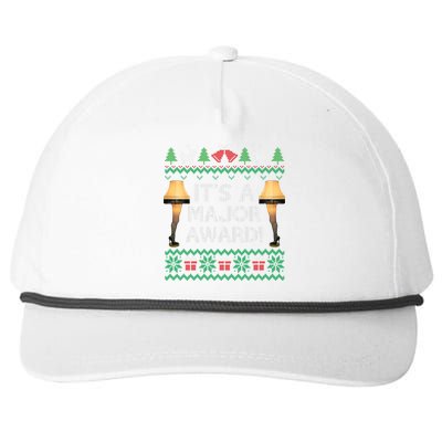 It's A Major Award Snapback Five-Panel Rope Hat