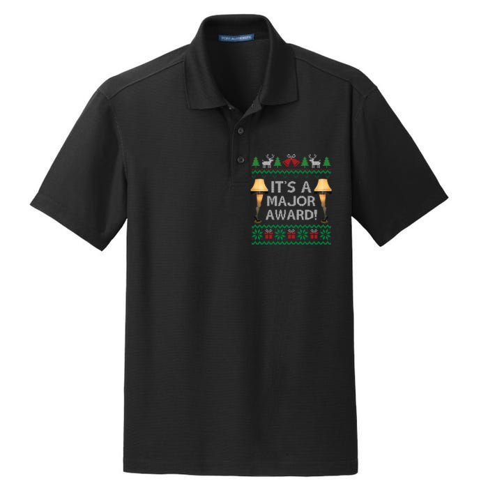 It's A Major Award Dry Zone Grid Polo