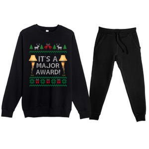 It's A Major Award Premium Crewneck Sweatsuit Set