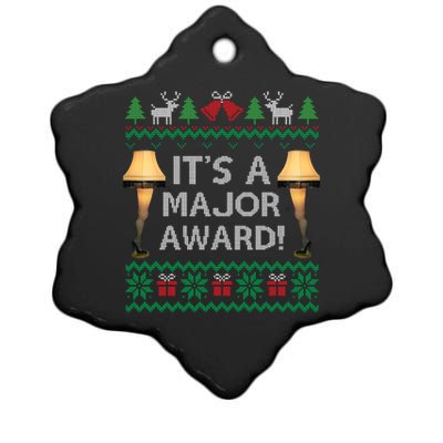 It's A Major Award Ceramic Star Ornament