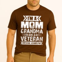 Im A Mom Grandma And A Veteran Nothing Scares Me T Cooling Performance Crew T-Shirt