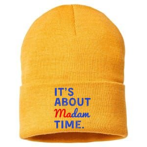 ItS About Madam Time Sustainable Knit Beanie