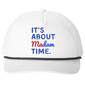 ItS About Madam Time Snapback Five-Panel Rope Hat