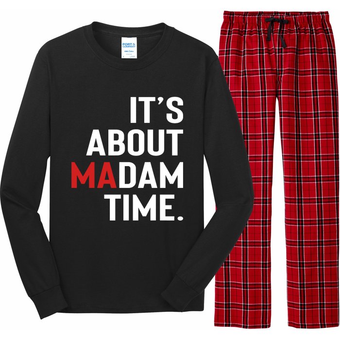 ItS About Madam Time Long Sleeve Pajama Set