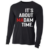 ItS About Madam Time Cooling Performance Long Sleeve Crew