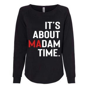 ItS About Madam Time Womens California Wash Sweatshirt