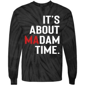 ItS About Madam Time Tie-Dye Long Sleeve Shirt