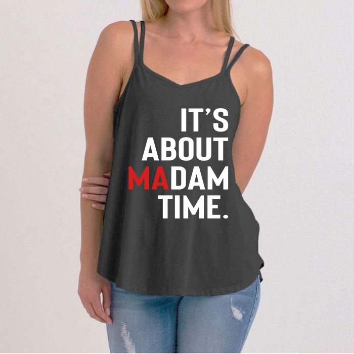 ItS About Madam Time Women's Strappy Tank