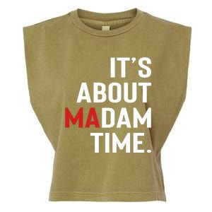 ItS About Madam Time Garment-Dyed Women's Muscle Tee