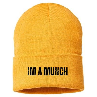 Im A Munch Certified Munch Design Sustainable Knit Beanie