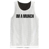 Im A Munch Certified Munch Design Mesh Reversible Basketball Jersey Tank