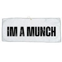 Im A Munch Certified Munch Design Large Microfiber Waffle Golf Towel