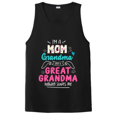 I'm A Mom Grandma And Great Grandma Gift Funny Grandma Gift PosiCharge Competitor Tank